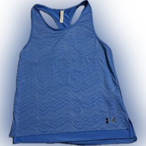 Under Armour Blue Wave Pattern Tank
